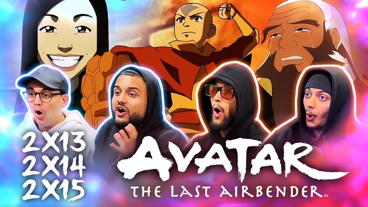 BROTHERS watch AVATAR: The Last Airbender 2x13 - 2x15 | FIRST TIME REACTION