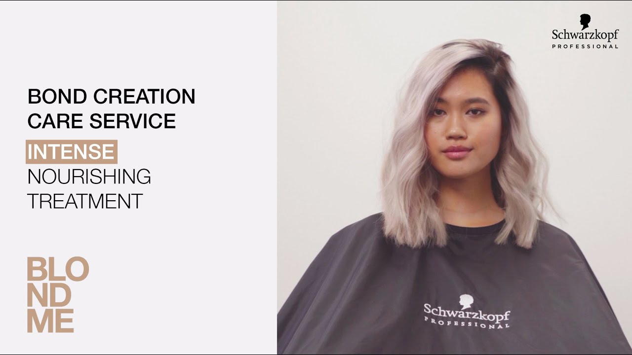 How to keep blonde hair nourished after a dark to light transformation