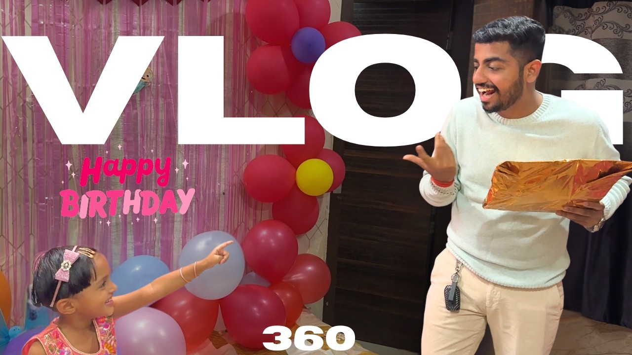 I Surprised Her On Her BIRTHDAY ❤️🥳 DailyVlog 360