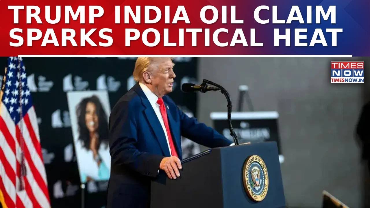 US President Trump Claims India Will Buy Oil From Venezuela, Not Iran; Opposition Attacks Centre