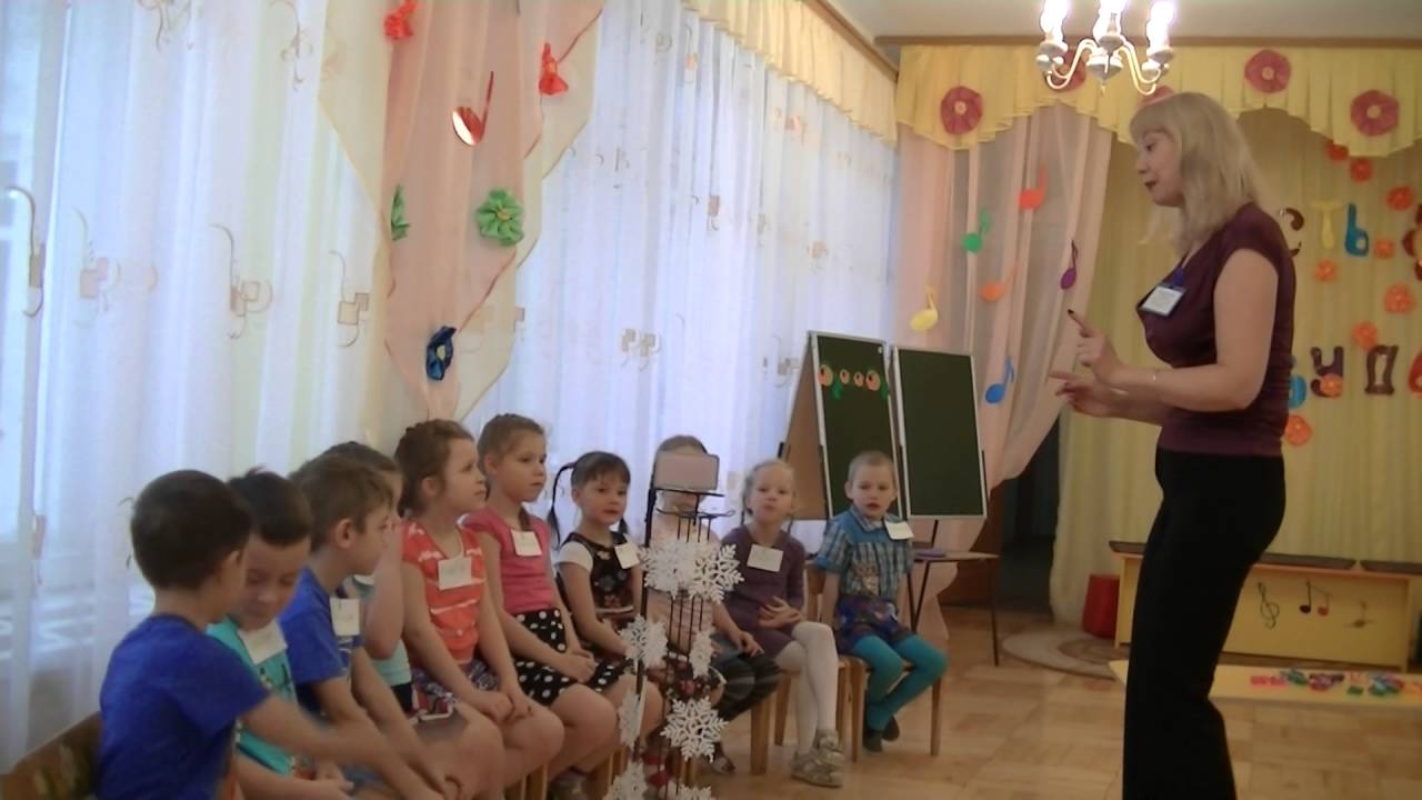 Открытое музыкальное занятие в подготовительной группе 