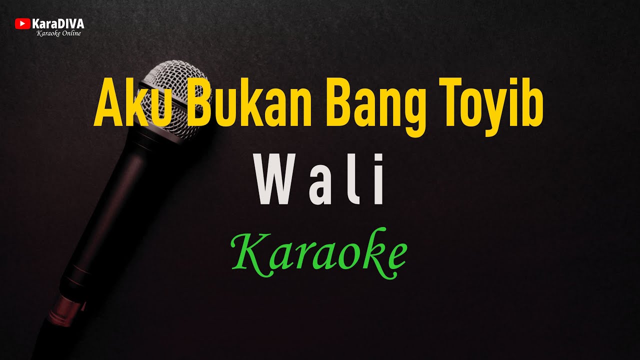 Wali - Aku Bukan Bang Toyib (Karaoke)