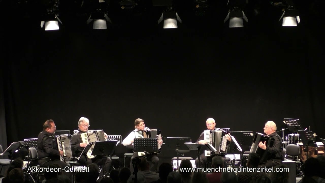 Ferenc Farkas - Antike Ungarische Tänze - Akkordeonquintett des Münchner Quintenzirkel e. V.