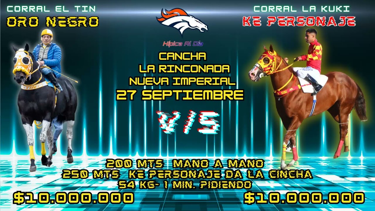 Triunfo de Ke Personaje vs Oro Negro, Cancha La Rinconada - Nueva Imperial, 27 Septiembre 2025