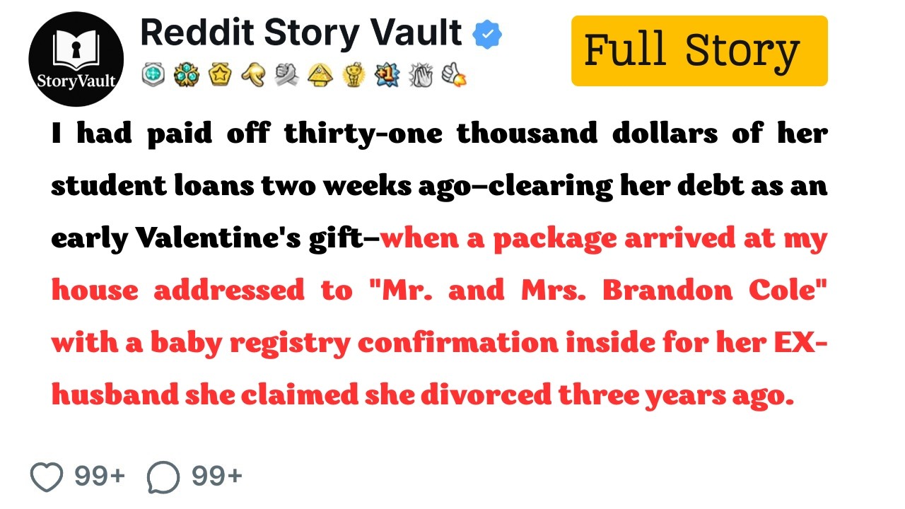$31K Debt Cleared Valentine's Gift—Baby Registry Arrived For Her And Her 'Ex-Husband'