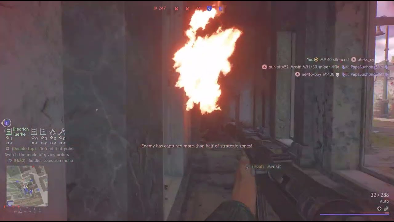 Enlisted(PS5)BERLIN(Axis BR2) The Reich Chancellery North(Invasion)Defense/No Commentary 2602182119