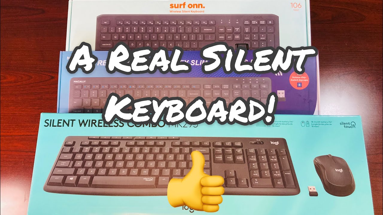 Best Silent Quiet Keyboard with Sound Test