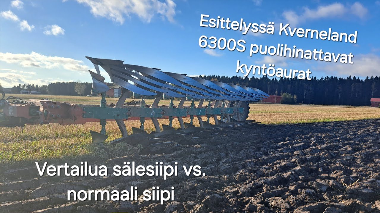 Esittelyss&auml; Kvernelandin puolihinattavat 7-siipiset s&auml;lesiipiaurat