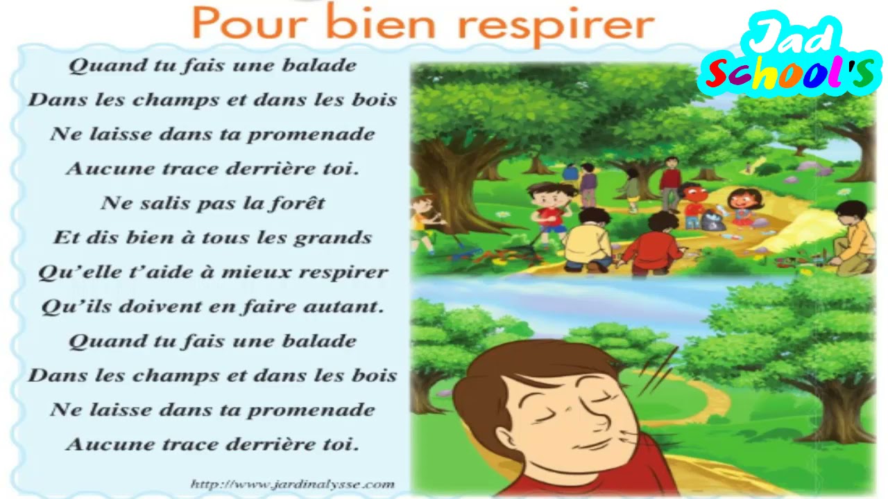 comptine pour bien respirer (dire faire et agir 1AEP)