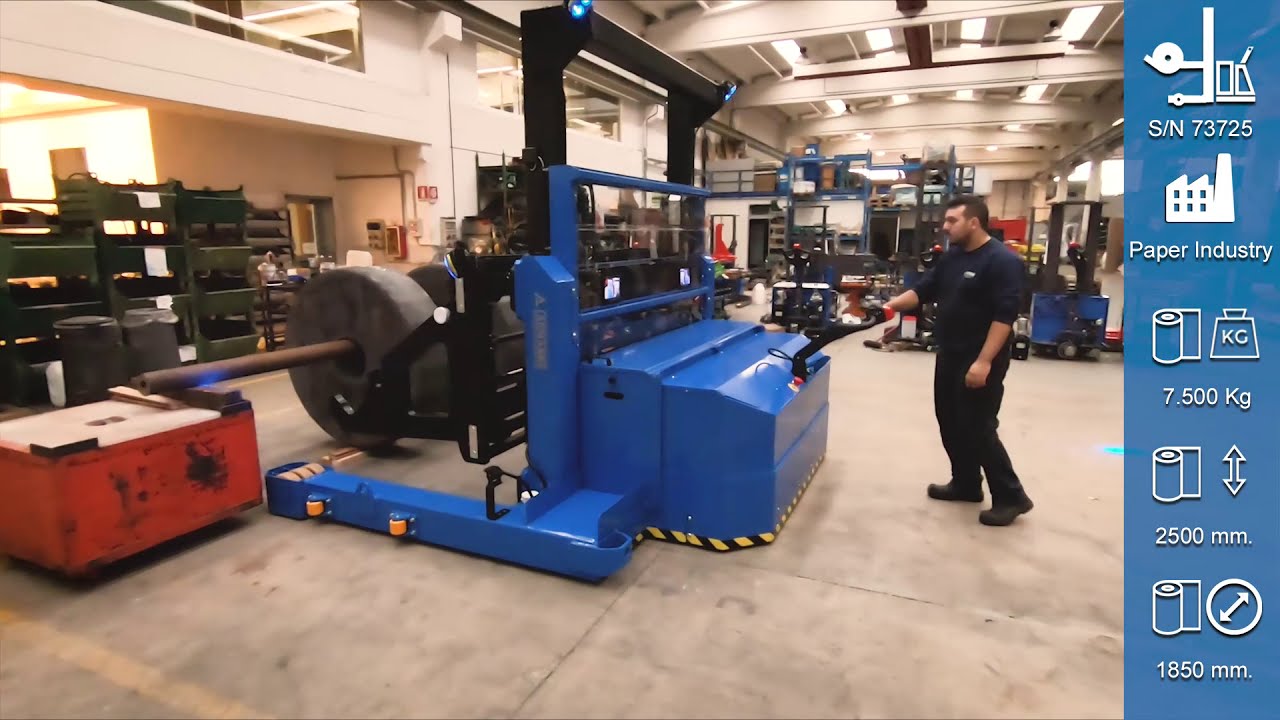 Armanni® new SuperMax 7.5 ton capacity! Roll and coil handling