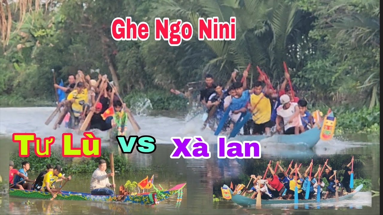 Ghe Ngo Mini Tư Lù Thử Tốc Độ Ghe Ngo Mini Xà Lan