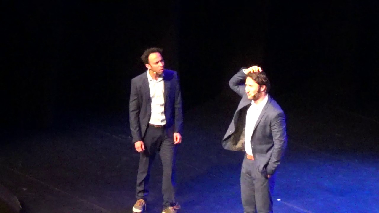 George & Eran lossen de wereldvrede op @ theater de Meervaart Amsterdam