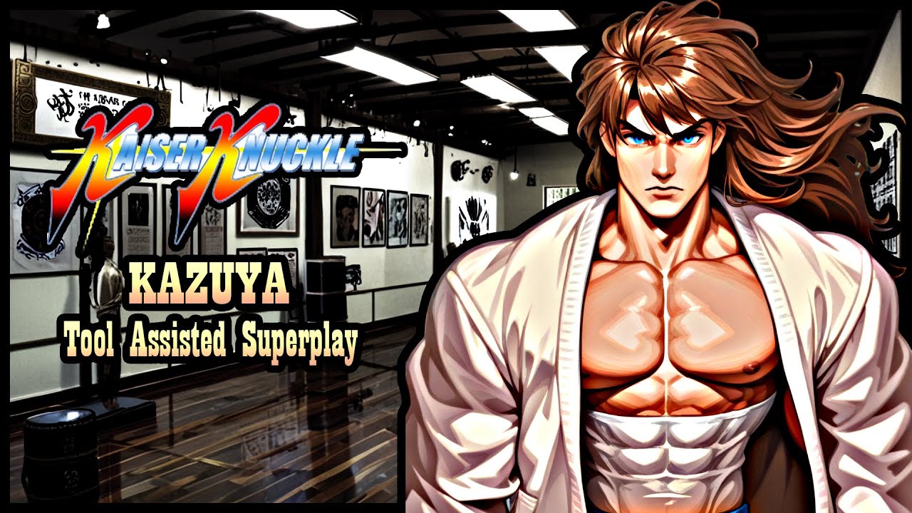 【TAS】KAISER KNUCKLE \ DAN-KU-GA (ARCADE \ 1994) - KAZUYA