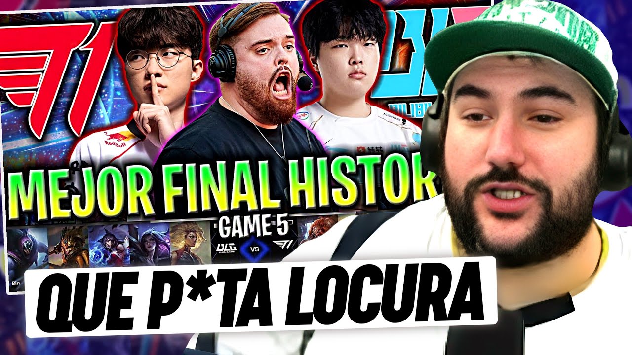 REACCIONO a LA FINAL DE LOS WORLDS 2024 de LOL by @Ibai  | Putupau