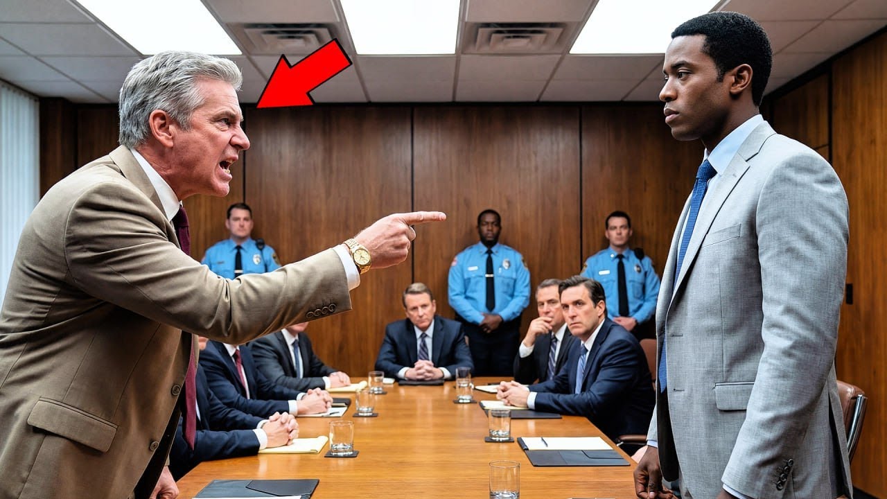 The board fired their Black leader during the meeting, unaware he was the company's main investor
