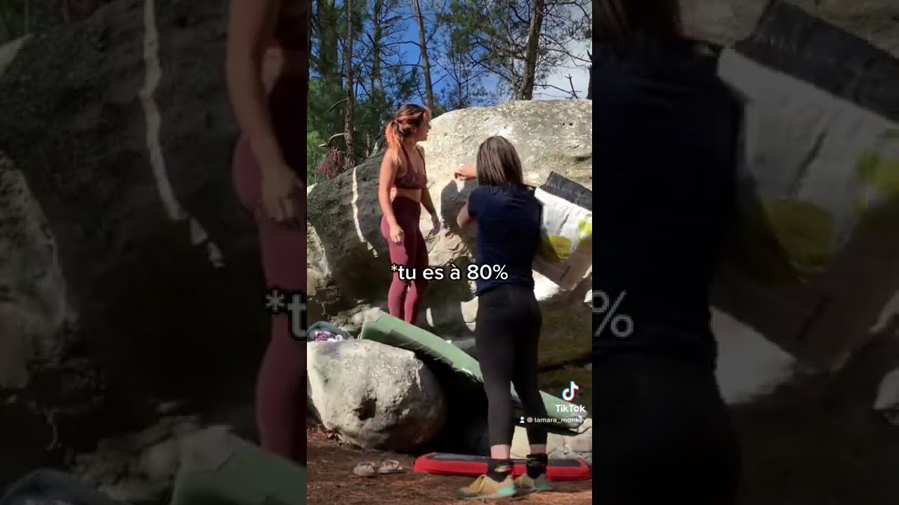 Faux pas 7B boissy fontainebleau escalade bouldering