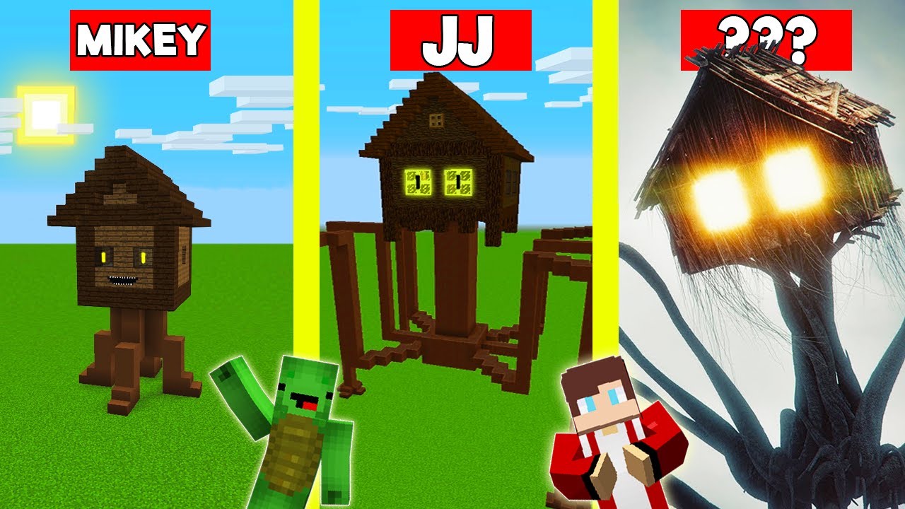 Испытание по строительству домов в Minecraft: нуб против профессионала — пародия на Maizen Mizen ...