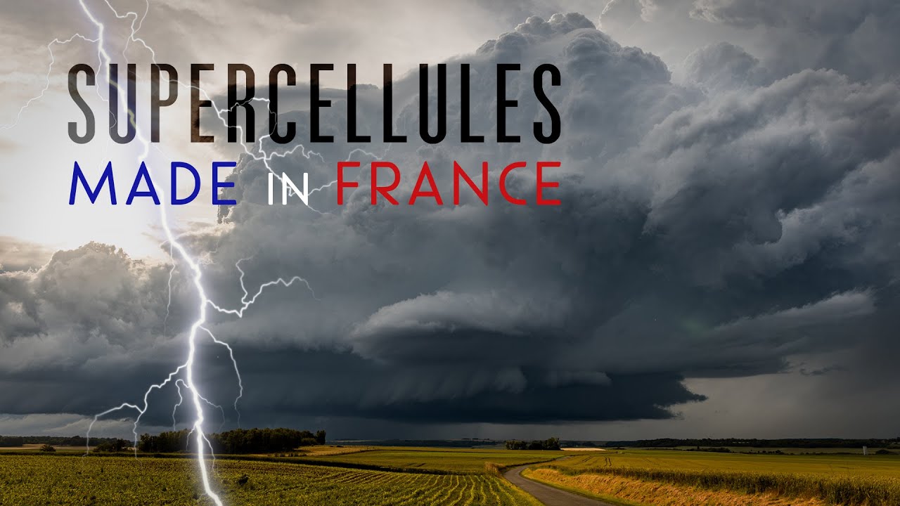 À la poursuite des SUPERCELLULES françaises 🌩 (chasse aux orages)
