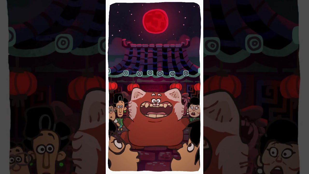 Turning Red Moon Scene #shorts
