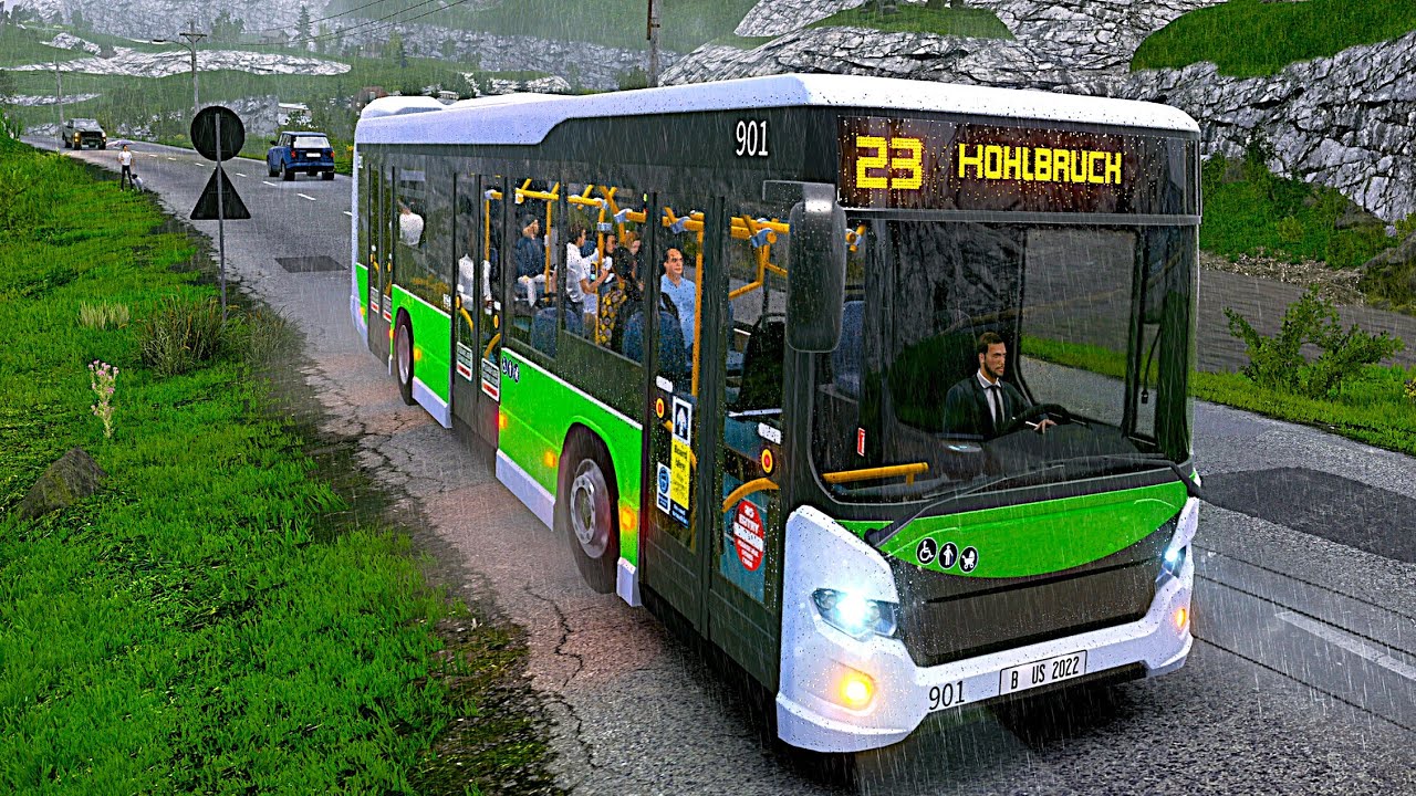 MEIN ERSTER TAG ALS BUSFAHRER, IN MÜNCHEN / DEUTSCHLAND - Bus Driving Simulator : EVO - Gameplay 01