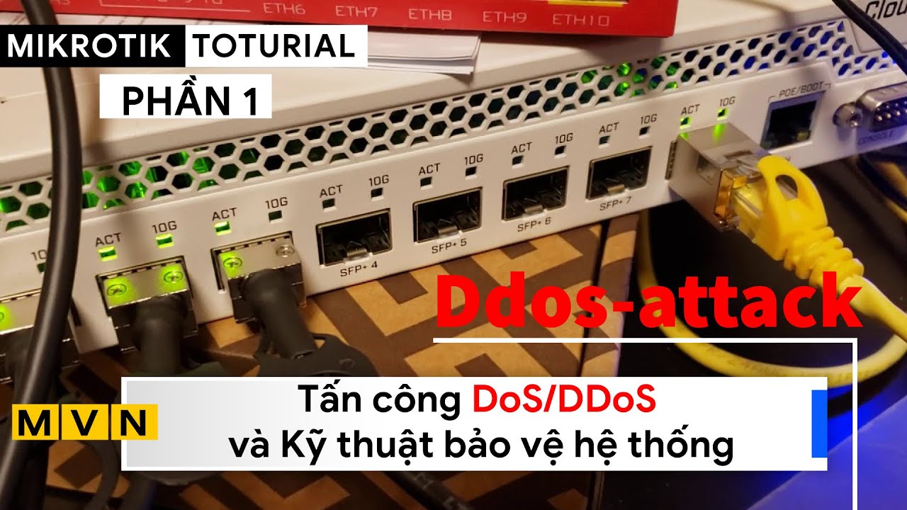 [Kỹ sư] Firewall: Phần 1 - Tấn công DoS/DDoS và Kỹ thuật bảo vệ hệ thống