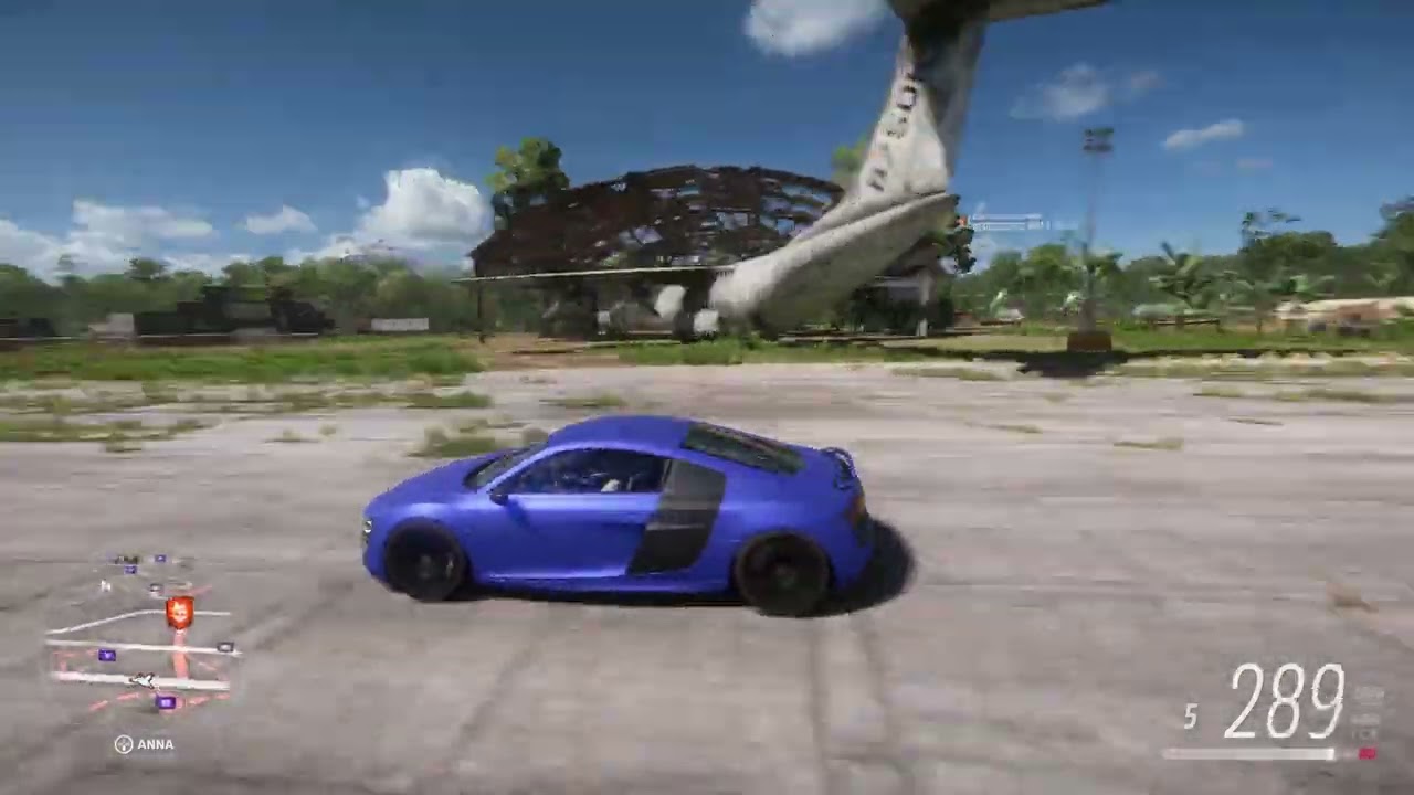 Forza Horizon 5 big jump │ 2013 Audi R8 Coup&eacute; V10 plus 5.2 FSI Quattro