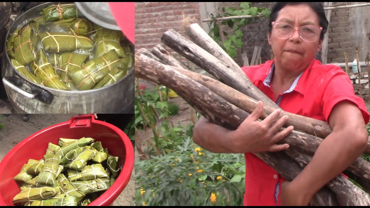 150 TAMALES EN LEÑA