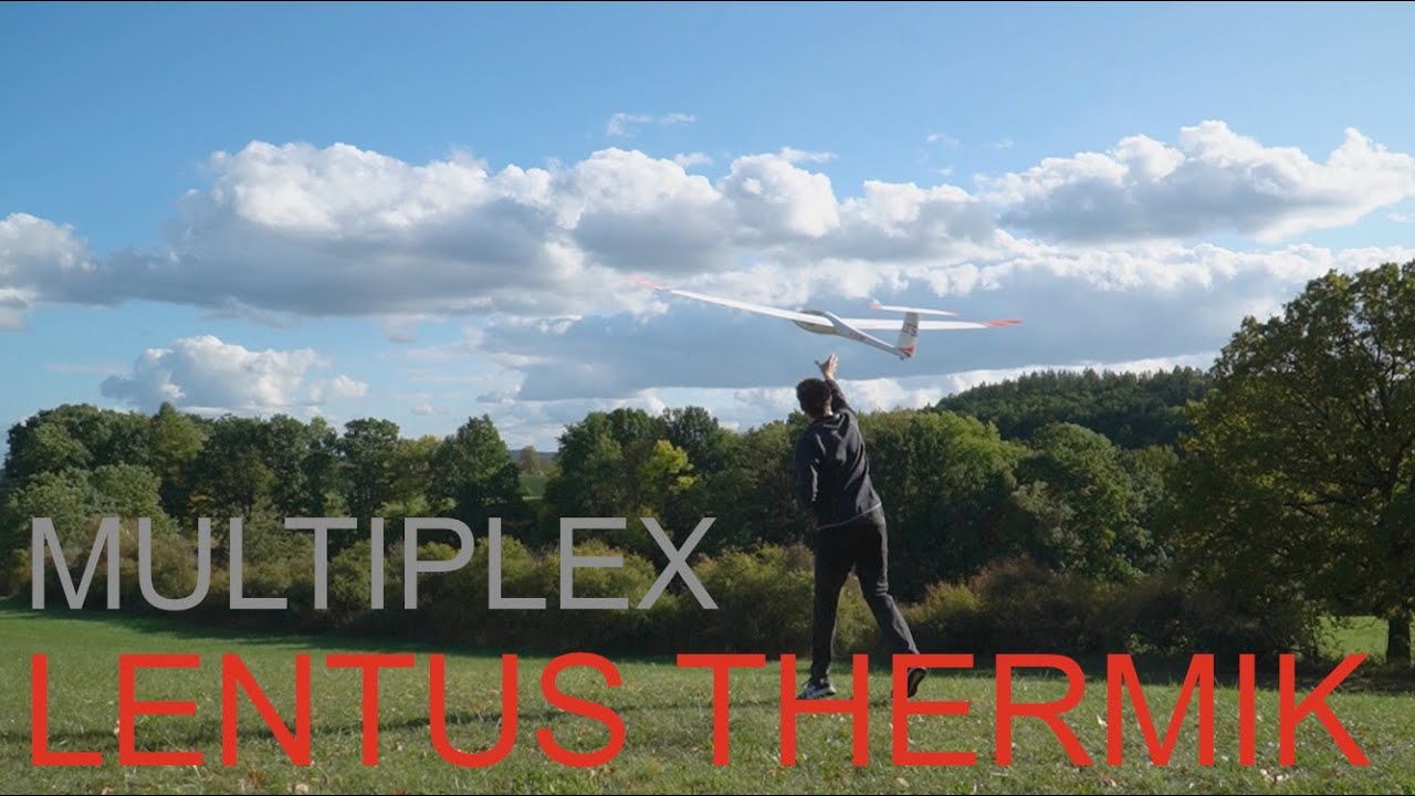 Multiplex Lentus Thermik - podzimní létání / autumn flying