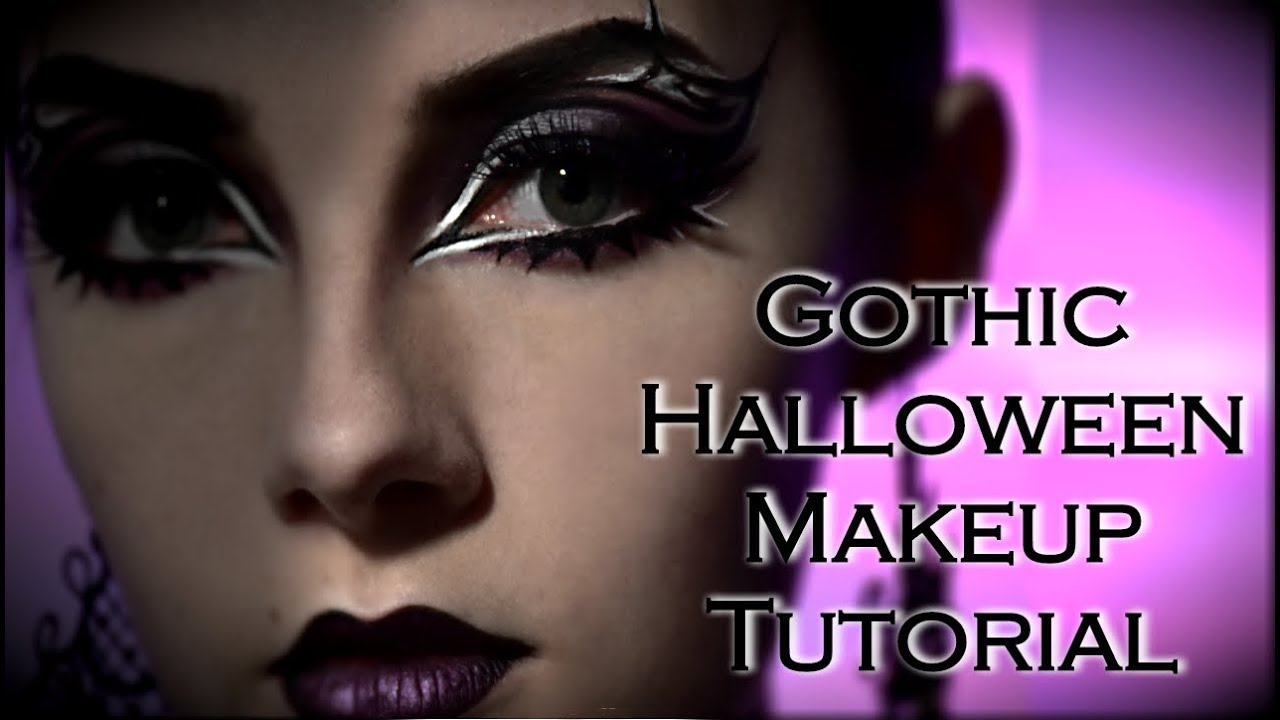 Gothic Halloween Makeup Tutorial