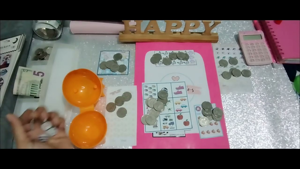 Ahorro con monedas🫶🌸