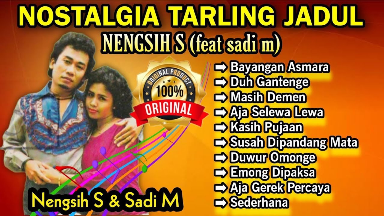 TARLING CIREBONAN PALING LEGENDARIS, SUARANYA ADEM ENAK DITELINGA, NENGSIH S FEAT SADI M