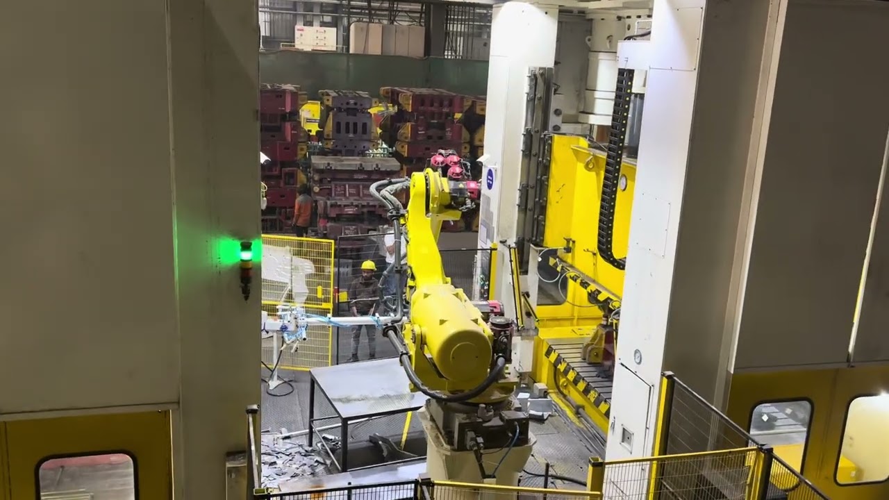 Fanuc Robot Press tending Appplication