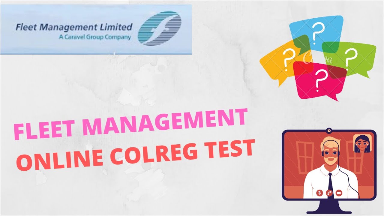 FLEET MANAGEMENT COLREG TEST