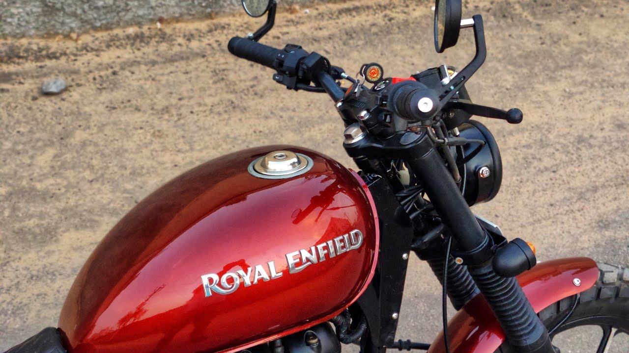 Royal Enfield Thunderbird 350 modified into Custom Bobber |Bullet modified |Bullet Tower sikar