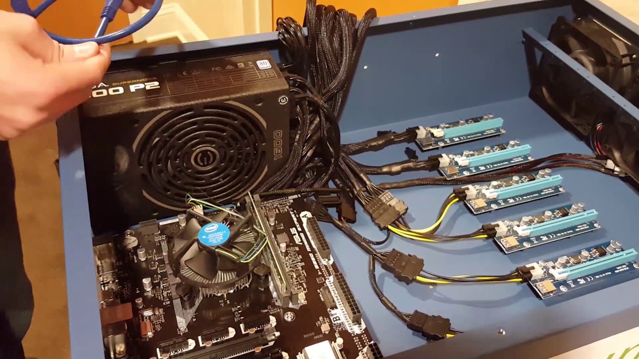 Building a 1080ti Zotac Custom Cryptocurrency Foleum Miner
