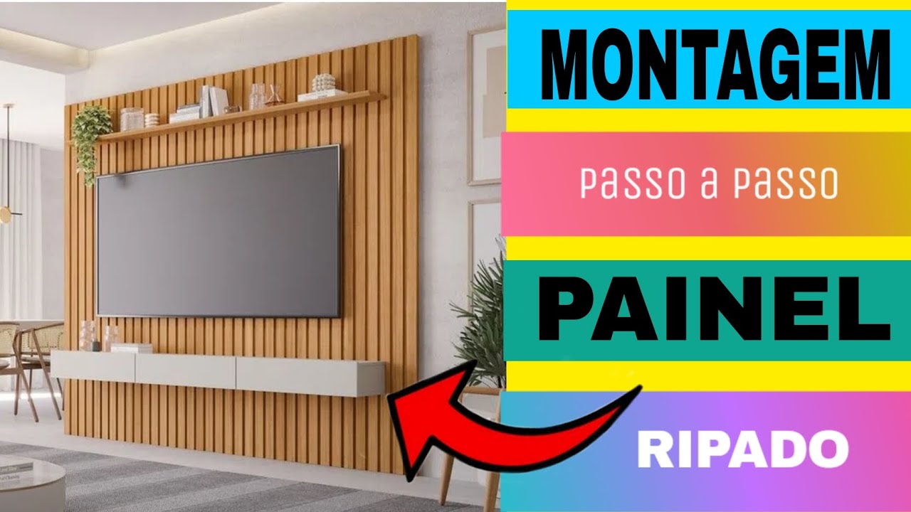 Como montar painel ripado maragogi, permobili passo a passo