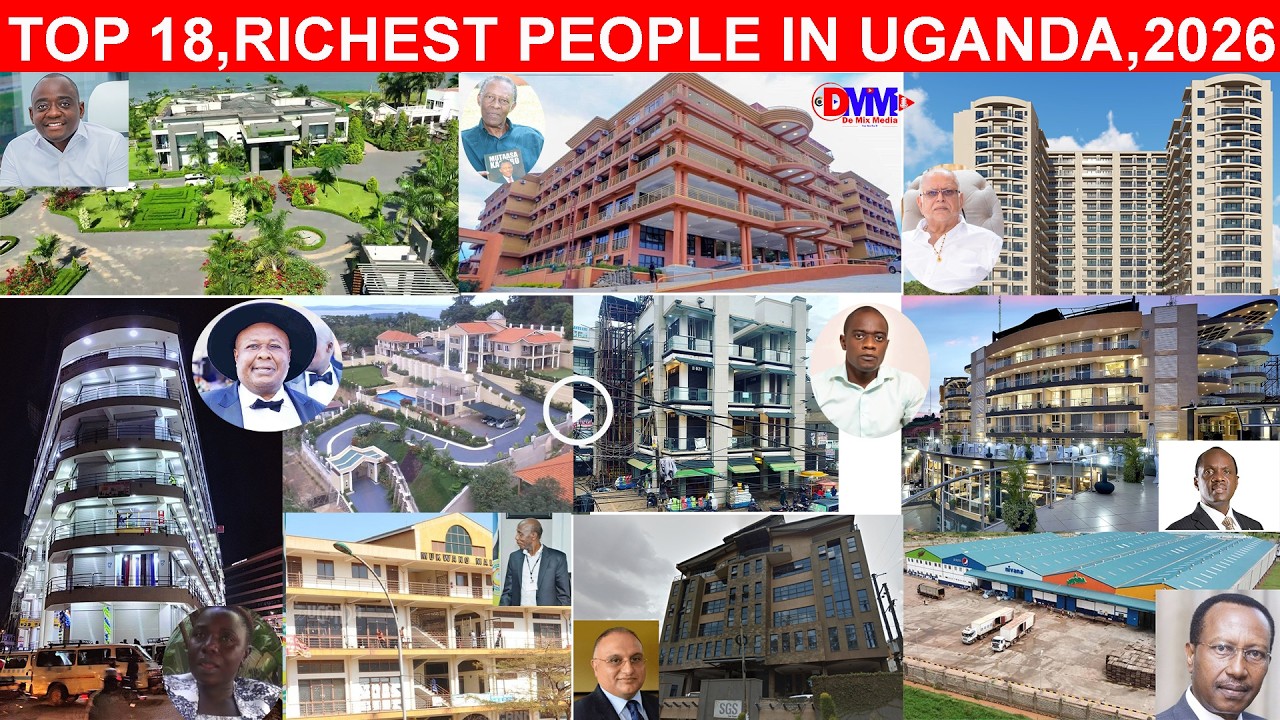 TOP(18) RICHEST PEOPLE IN UGANDA, IN 2026.