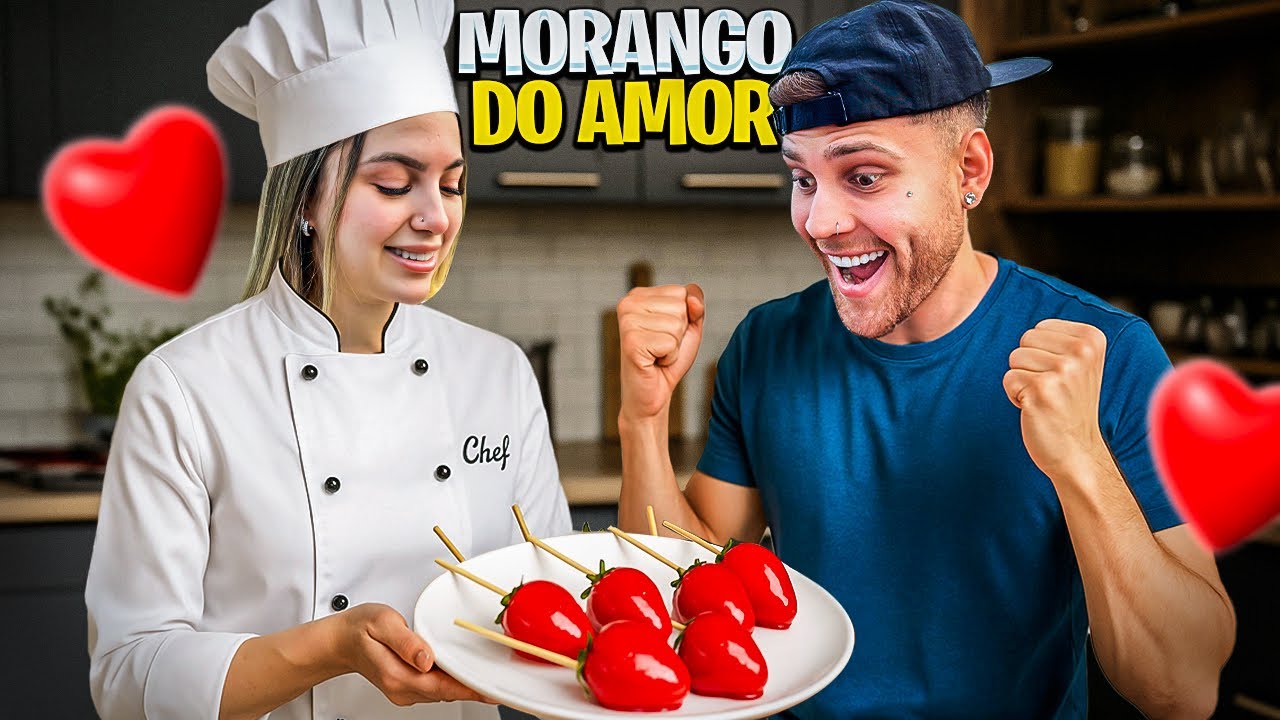 MINHA EX NAMORADA FEZ MORANGO DO AMOR PRA MIM 😍❤️ Ou Melhor, Morango Do Ódio 