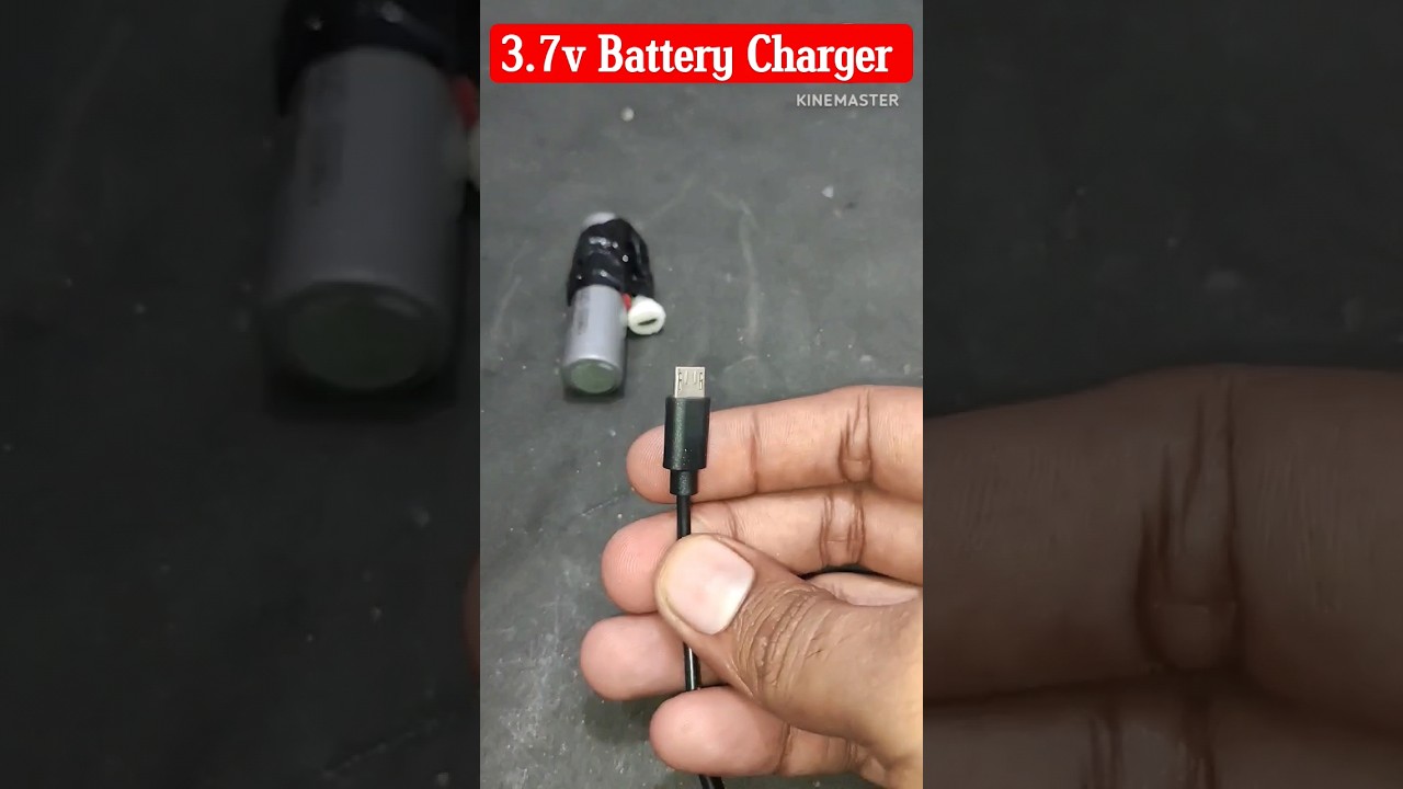 make 3.7v battery charger at home #technicalankur #diy #chargebattery #experiment #battery