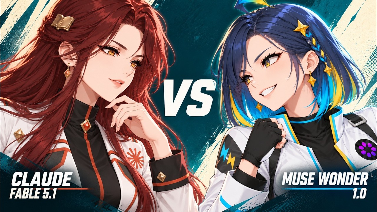 Claude Fable 5.1 vs Meta Muse Wonder 1.0 | AI Reasoning Battle