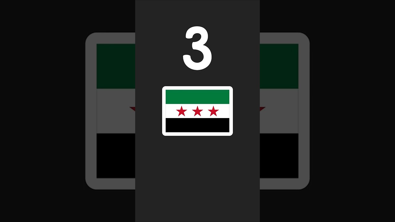 🇸🇾 Syria's Got a New Flag.* 🟩⬜⬛