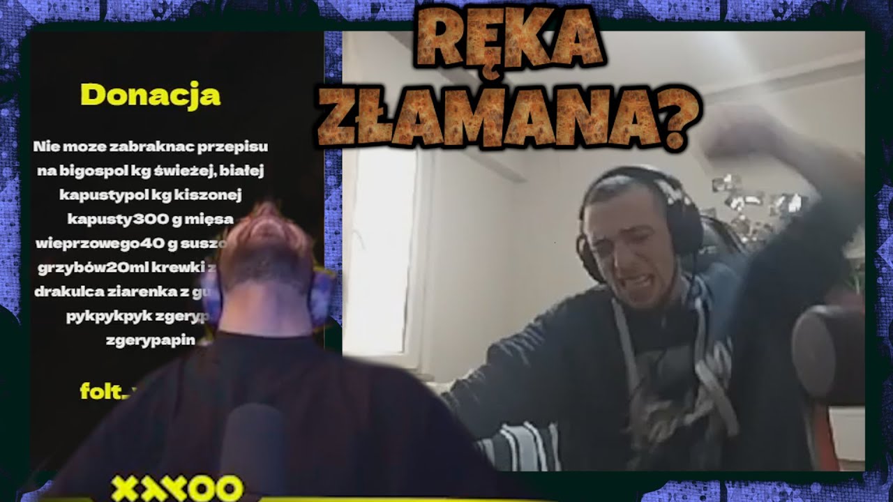 Xayoo dostał najlepszy przepis na bigos | Albo biurko złamane, albo ręka #xayoo #xayooliga #barisytb