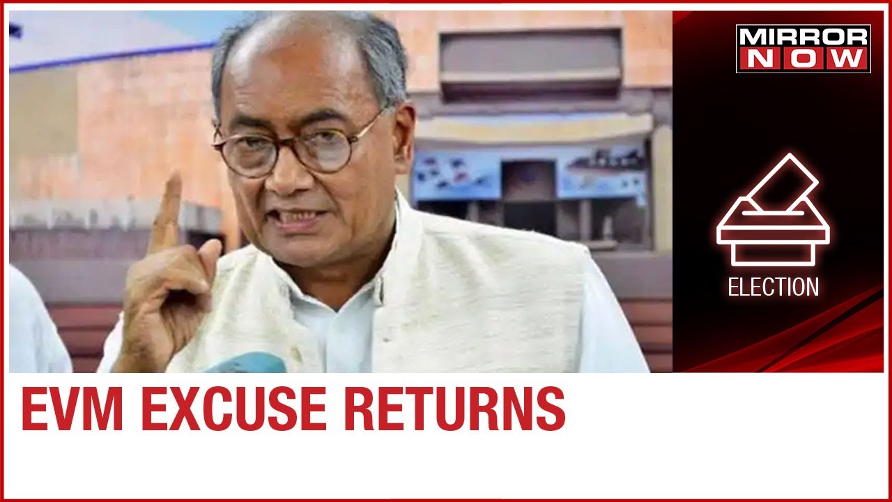 Former Madhya Pradesh CM Digvijay Singh raises EVM issue, Says 