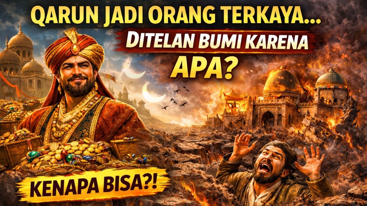 Kisah Qarun: Dari Orang Terkaya hingga Ditelan Bumi Karena Kesombongan!