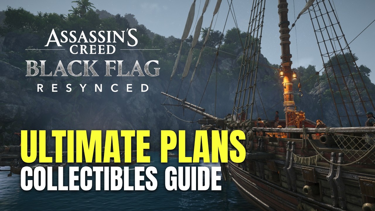 Assassin's Creed Black Flag Resynced - All Ultimate Plans Locations