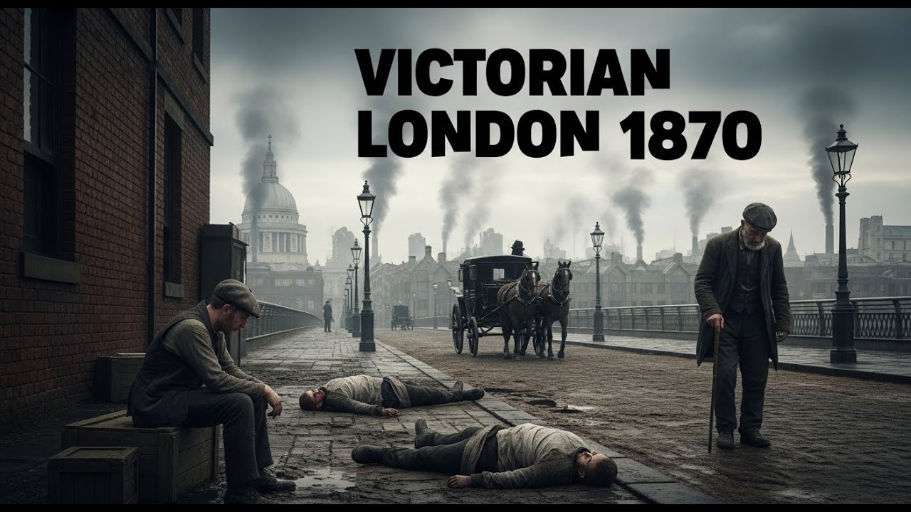 The REAL Street Life of VICTORIAN LONDON (1870s) Brought to Life