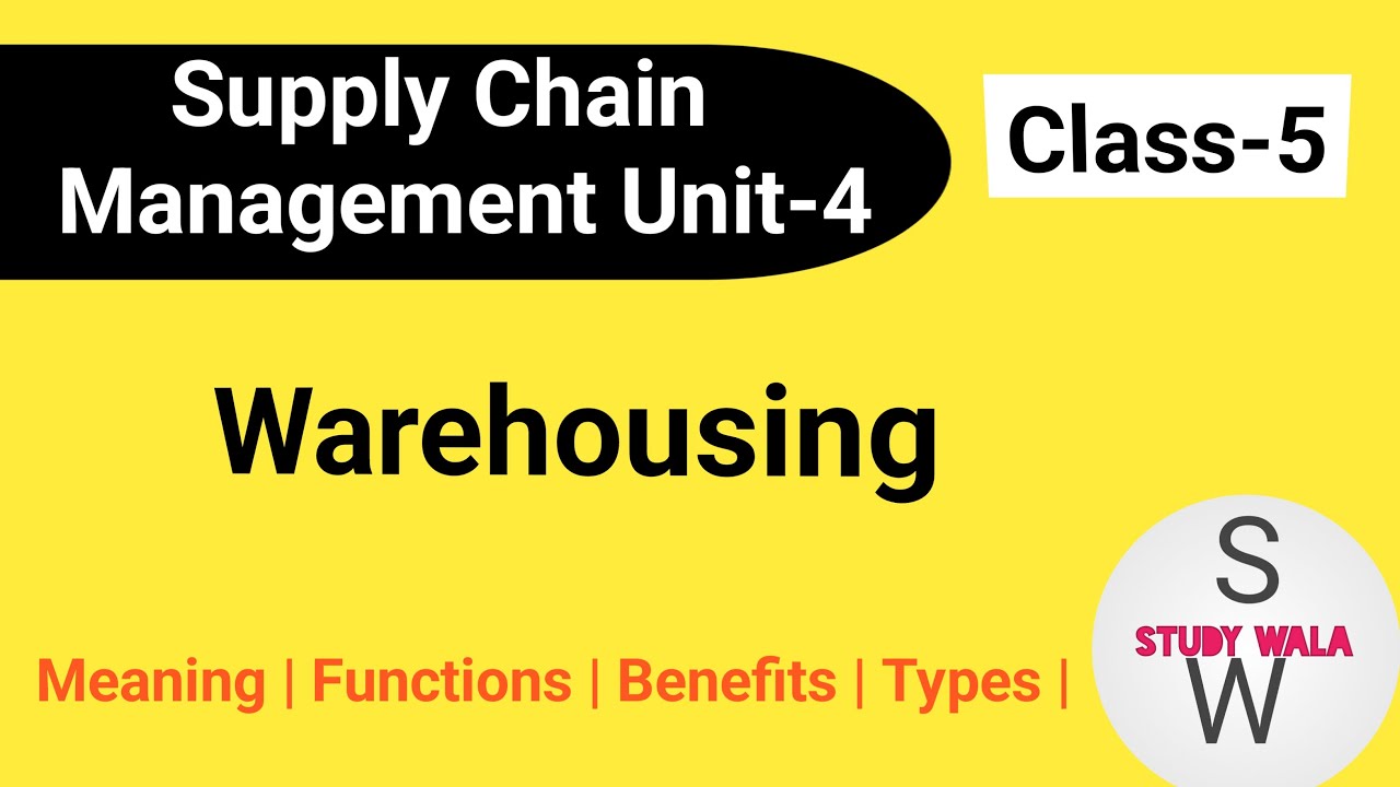 Warehousing management|Functions of warehousing|Types of warehousing|Importance of warehousing|