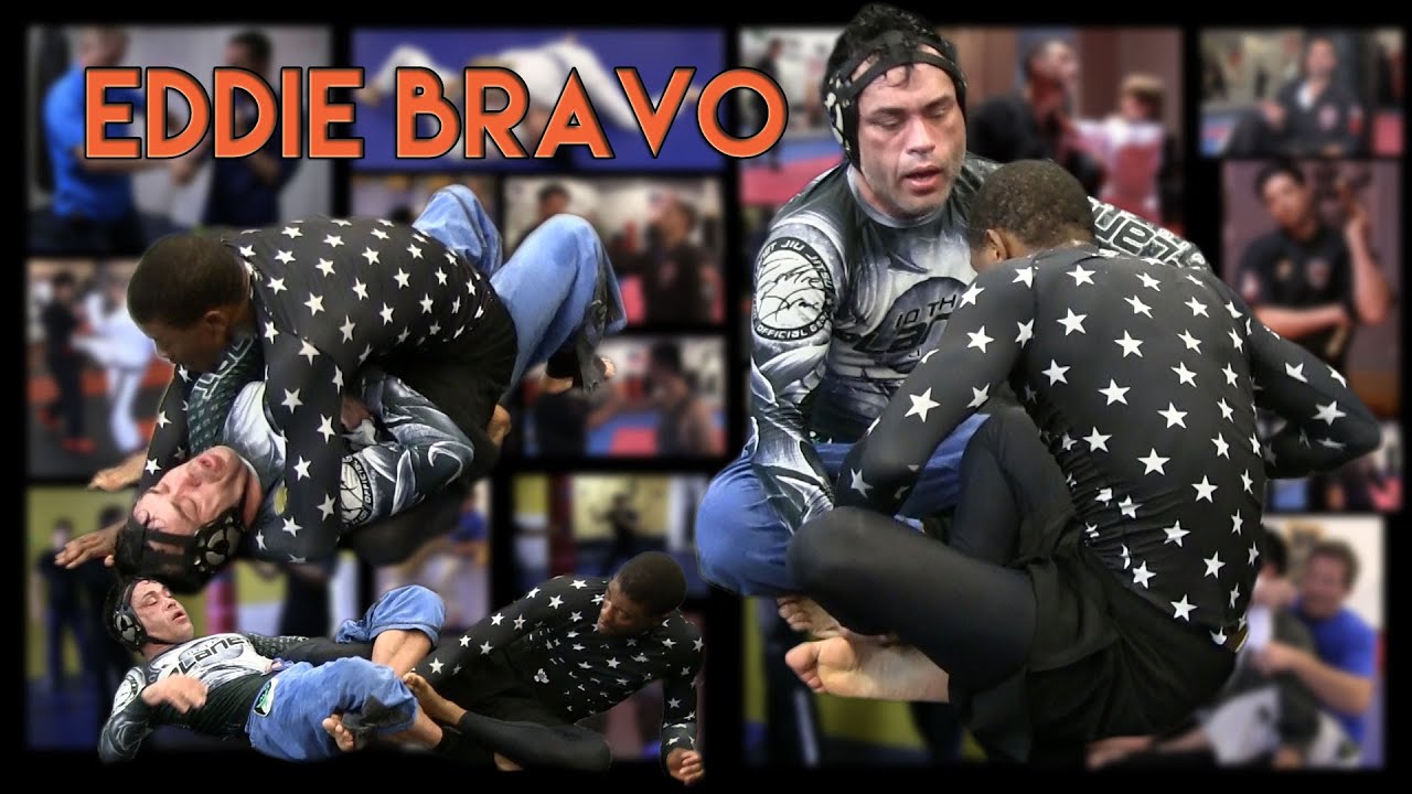 Eddie Bravo Rolling At 10th Planet Jiu Jitsu