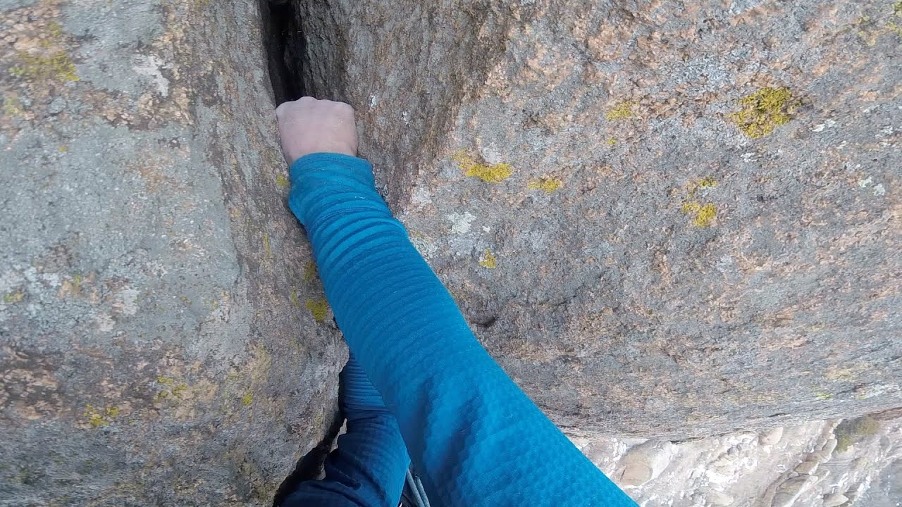 The Claw 5.10c - Wichita Mountains, OK