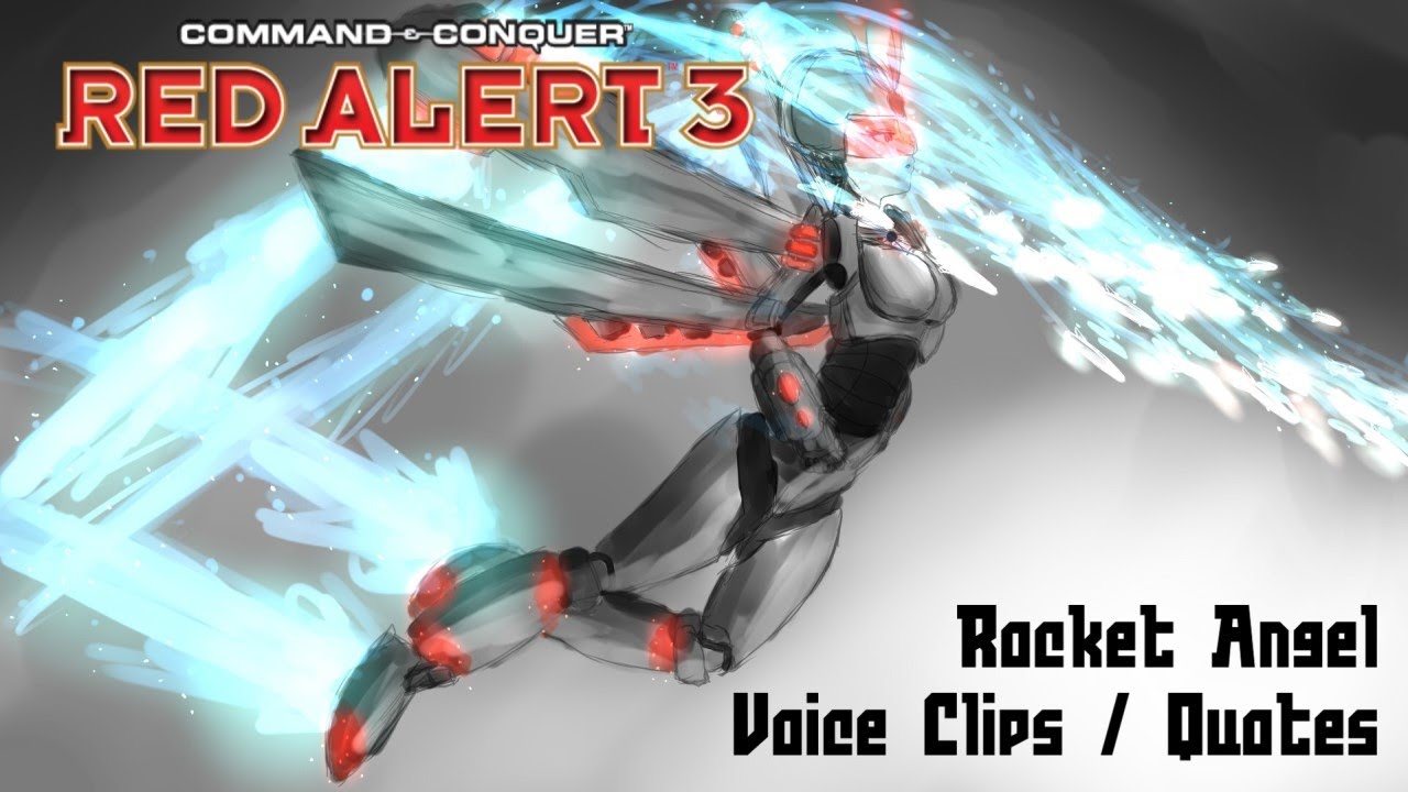 C&C Red Alert 3 - Rocket Angel Voice Clips
